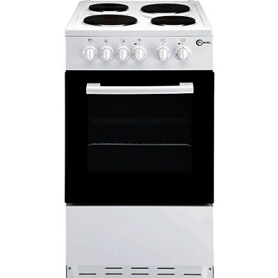 Flavel FSBE50W 50cm Single Electric Cooker in White